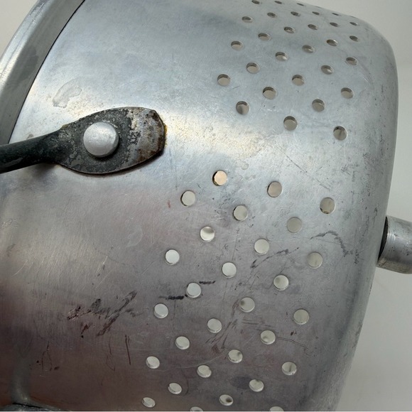 Royal Chef Aluminum Colander Vintage USA - Picture 7 of 12